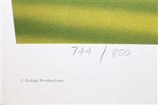Ray Floyd's Ltd Ed 'The Major Championships' Alan Zuniga Golf Print #744/850