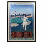 Ray Floyds Personal 1986 US Open at Shinnecock Hills Byron Huff Ltd Ed Poster - Framed