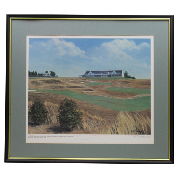 Shinnecock Hills Clubhouse LTD ED 17/100 Artist Proof Print Signed to Raymond By Artist Mil Radler