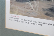 Shinnecock Hills Clubhouse LTD ED 17/100 Artist Proof Print Signed to Raymond By Artist Mil Radler