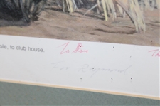 Shinnecock Hills Clubhouse LTD ED 17/100 Artist Proof Print Signed to Raymond By Artist Mil Radler