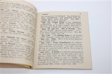 1941 'Golf Match And Stroke Rules, Decisions, Etiquette In A Nutshell' By Uncut Cavendish