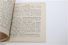 1941 'Golf Match And Stroke Rules, Decisions, Etiquette In A Nutshell' By Uncut Cavendish
