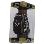 Arnold Palmer's 50th Masters Appearance Lt Ed Commemorative Callaway Mini Golf Bag - April 2004