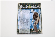 Arnold Palmer 5 All-Metal Collector Cards In Original Box