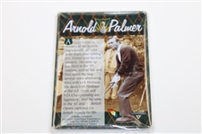 Arnold Palmer 5 All-Metal Collector Cards In Original Box