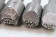 Six (6) George (Geo Low) Original Putter Die Putter Stamps