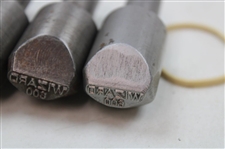 Six (6) George (Geo Low) Original Putter Die Putter Stamps