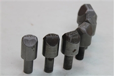 Six (6) George (Geo Low) Original Putter Die Putter Stamps