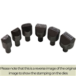 Six (6) George (Geo Low) Original Putter Die Putter Stamps