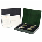 Arnold Palmer Ltd Ed Masters Coins Set in Original Emerald Box w/COA #322/750