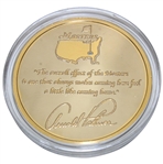 Arnold Palmer Ltd Ed Masters Coins Set in Original Emerald Box w/COA #322/750
