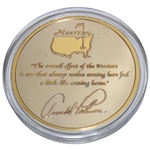 Arnold Palmer Ltd Ed Masters Coins Set in Original Emerald Box w/COA #322/750