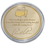 Arnold Palmer Ltd Ed Masters Coins Set in Original Emerald Box w/COA #322/750