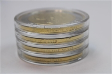 Arnold Palmer Ltd Ed Masters Coins Set in Original Emerald Box w/COA #322/750