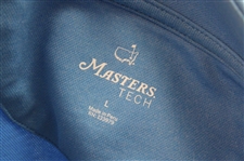Masters Tech Blue Performance Apparel Quarter Zip 