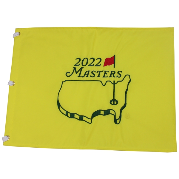 2022 Masters Tournament Embroidered Flag