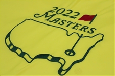 2022 Masters Tournament Embroidered Flag