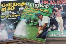 Lot of Eight (8) Golf Books