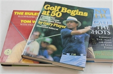 Lot of Eight (8) Golf Books