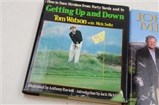 Lot of Eight (8) Golf Books