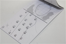 2022 US Open at The Country Club US Open Rules Committee Book & Official Scorecard