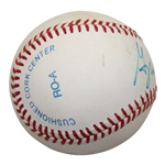 President George W. Bush Signed Rawlings Official American League Baseball JSA ALOA