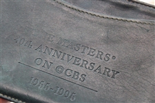 Bobby Clampett's Personal 1995 Masters 40th Anniversary on CBS Green Leather Wallet