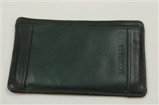 Bobby Clampett's Personal 1995 Masters 40th Anniversary on CBS Green Leather Wallet
