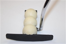 Dave Pelz 3-Ball Putter - Banned by USGA for Non-Conforming