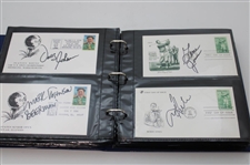 150 First Day Covers w/Some Signed by Byron Nelson, Gene Sarazen, Lee Trevino & Others 
