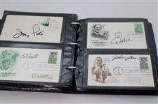 150 First Day Covers w/Some Signed by Byron Nelson, Gene Sarazen, Lee Trevino & Others 