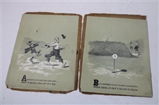 1898 'An ABC Of Golf' Fifth Edition Book By A Victim