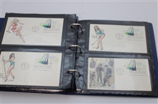 First Day Cover Folder w/Francis Ouimet & Others