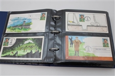 First Day Cover Folder w/Francis Ouimet & Others