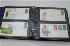 First Day Cover Folder w/Francis Ouimet & Others
