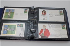 First Day Cover Folder w/Francis Ouimet & Others