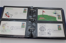 First Day Cover Folder w/Francis Ouimet & Others