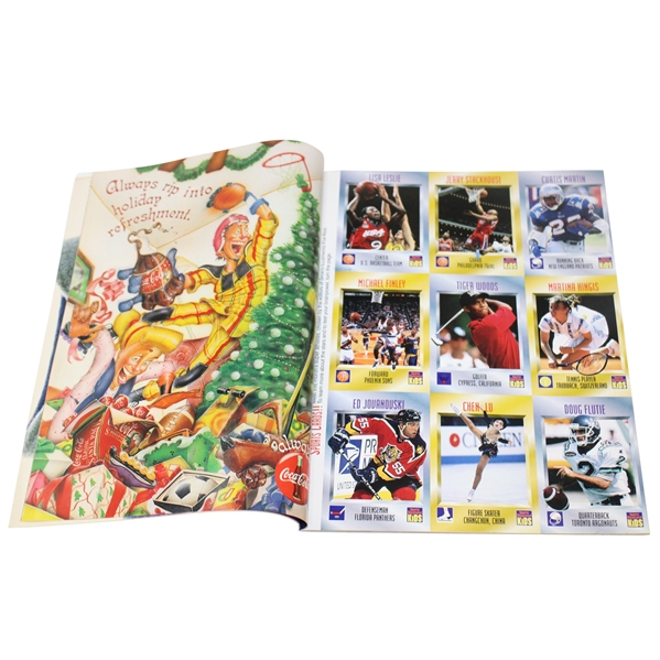 Seldom Seen Intact 1996 Sports Illustrated For Kids Magazine - Tiger Woods Rookie Card