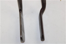 Tom Stewart Putting Cleek & Circa 1898 J. & A. Dickson Offset Blade Putter w/Shaft Stamp