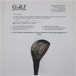 Jimmy Demaret's Spalding Henry Ransom Signature Hydrosealed Registered 4 Wood