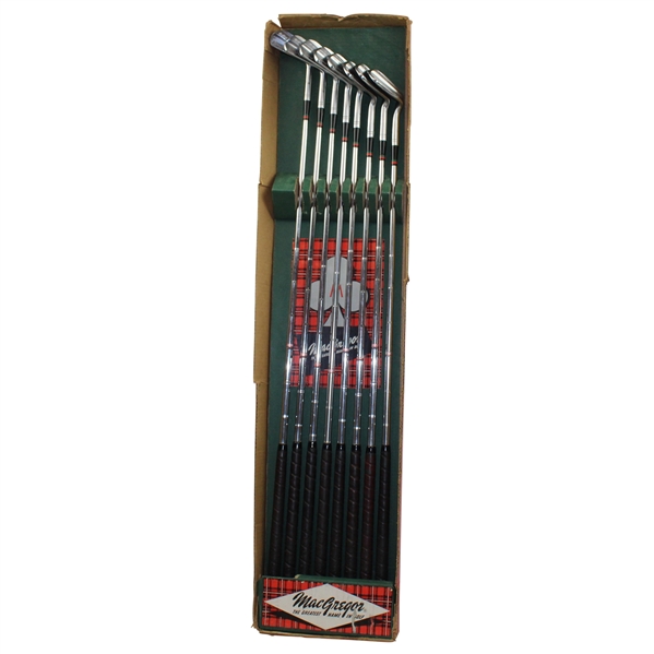 Jimmy Demarets MacGregor Original Set of Signature Irons in Original Box