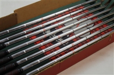 Jimmy Demaret's MacGregor Original Set of Signature Irons in Original Box