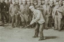 Vintage 1895 Open Championship Print - Framed