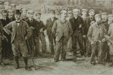 Vintage 1895 Open Championship Print - Framed