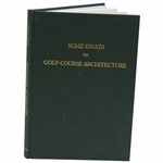1990 Some Essays On Golf Course Architecture Ltd Ed 541/700 Book by Colt & Alison