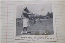 Jimmie Thomson as Bobbie Prince Charlie A Keen Golfer Photo - J.D. Dunn Collection