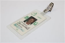 Don Wanstall 1985 Masters Tournament Caddy Badge #55