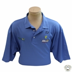 John Daly Signed Light Blue Cool Fish Collared Shirt with Sponsors JSA ALOA