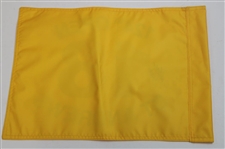 John Daly Signed 1995 OPEN Championship at St Andrews Yellow Flag JSA ALOA